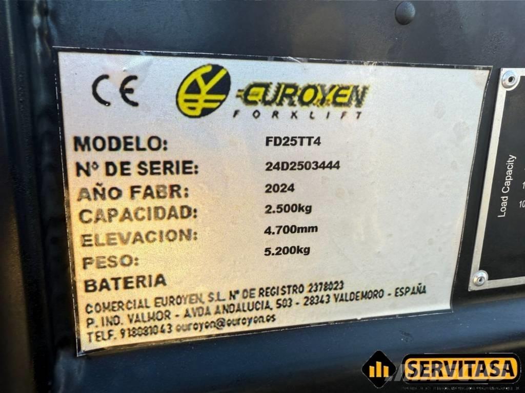  EUROYEN FD25TT4 Dízel targoncák