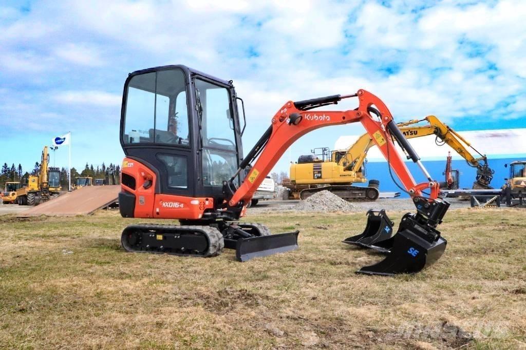Kubota KX016-4 Mini kotrók < 7t