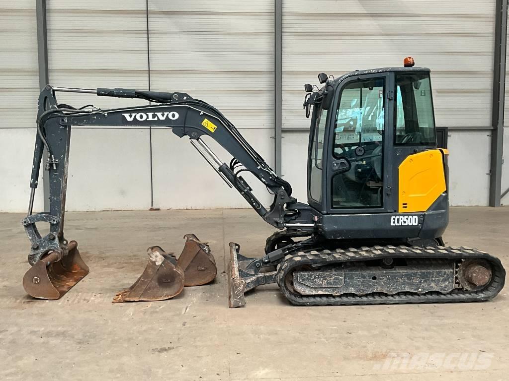 Volvo ECR 50 D Mini kotrók < 7t