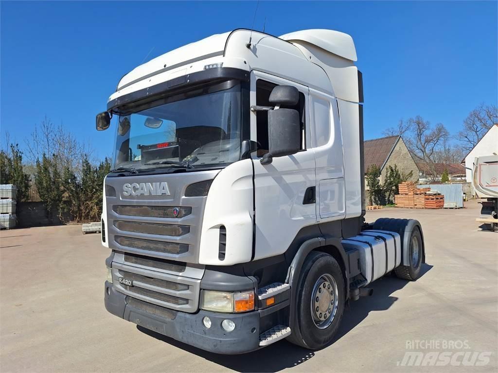 Scania R420 Nyergesvontatók