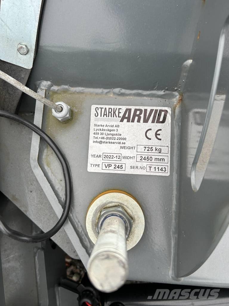 Fjärås 245 vikplog Sípálya kezelő gépek