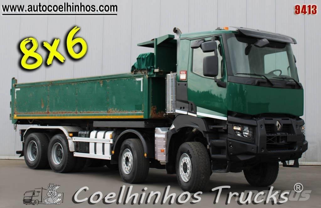 Renault K 460  8x6 Billenő teherautók