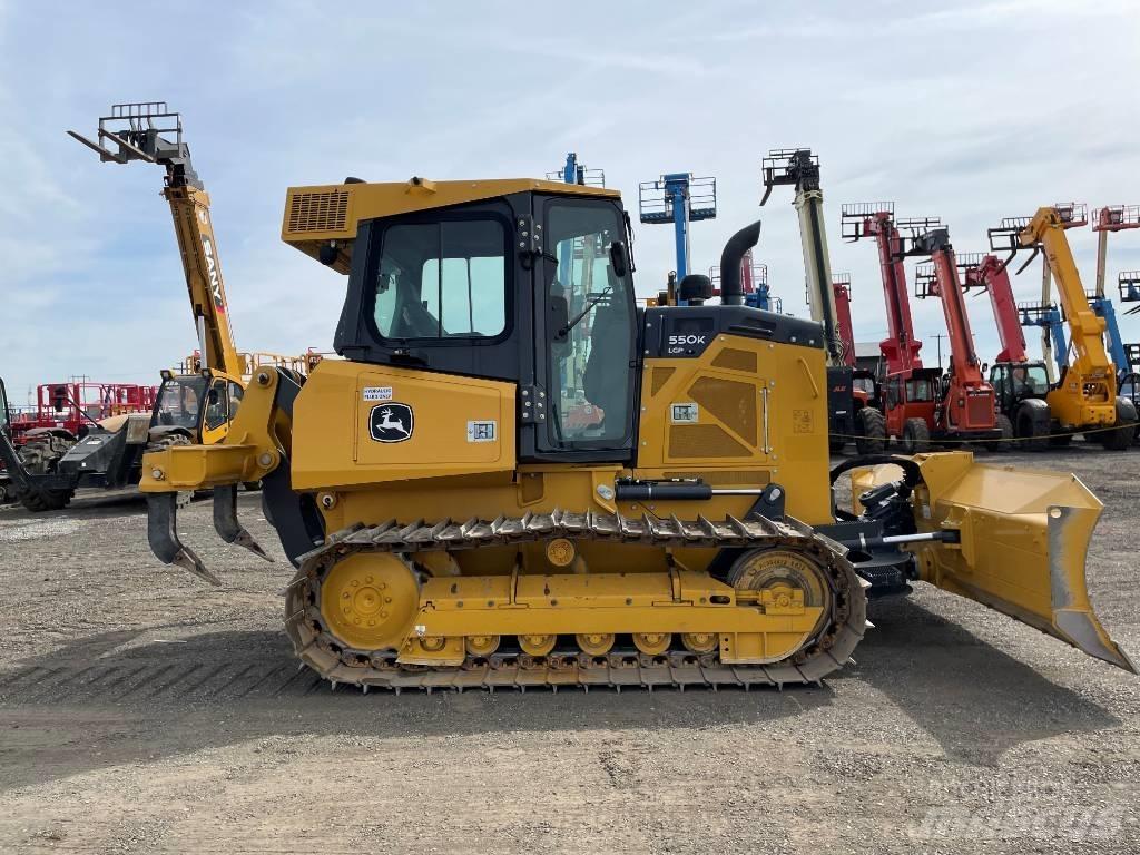 DEERE 550K lánctalpas dózerek