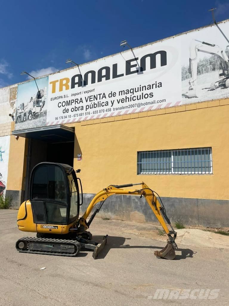 JCB 8020 Mini kotrók < 7t