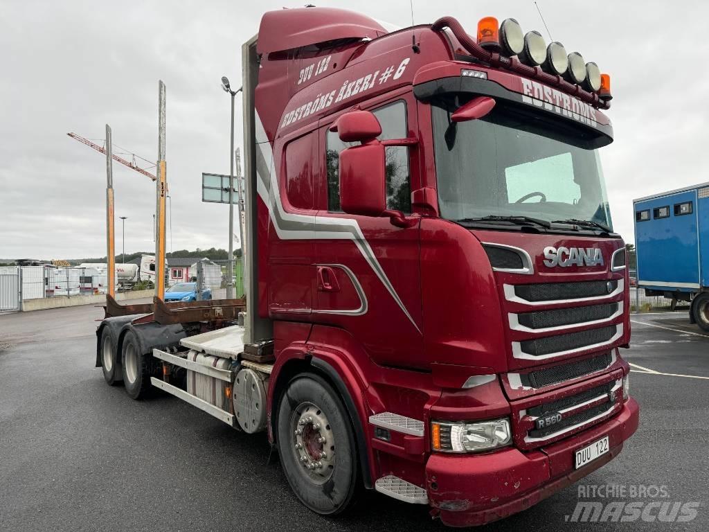 Scania R 560 Rönkszállító teherautók