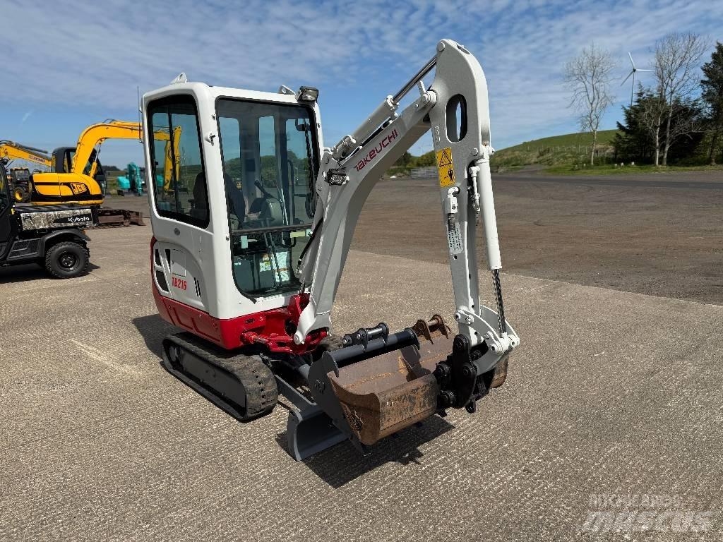 Takeuchi TB 216 Mini kotrók < 7t
