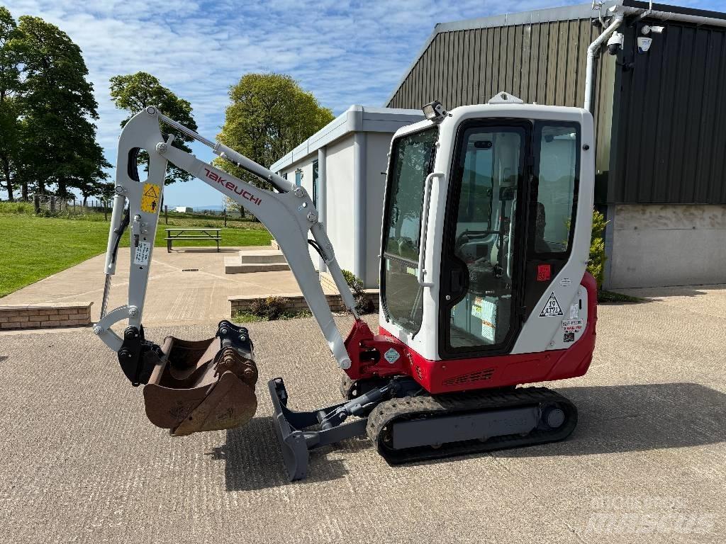 Takeuchi TB 216 Mini kotrók < 7t