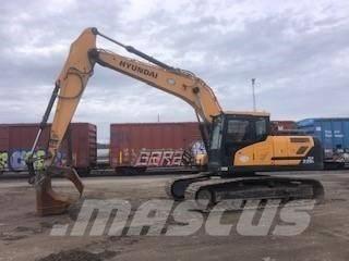 Hyundai HX 220 L Lánctalpas kotrók