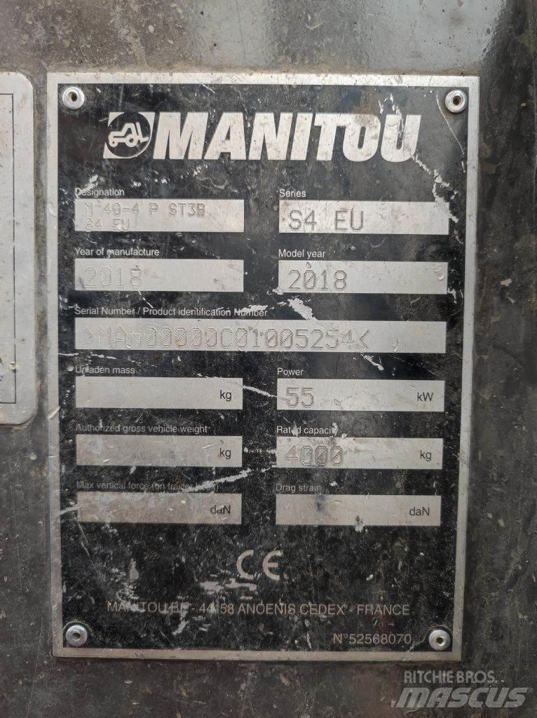 Manitou M 40.4 Tereptargonca