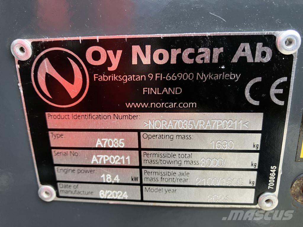 Norcar A 7035 Mini homlokrakodók