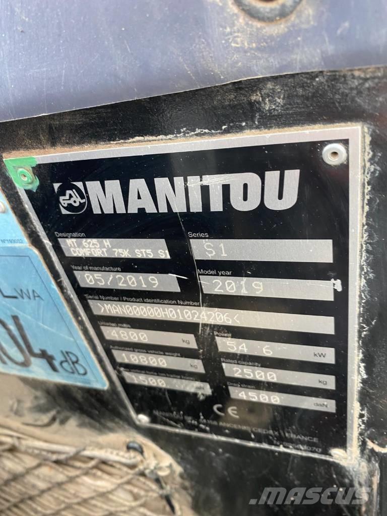 Manitou MT 625 H Teleszkópos rakodók