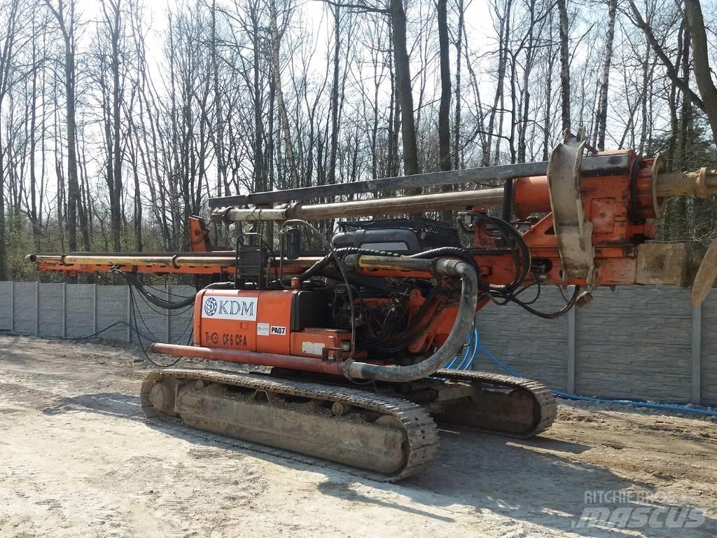 Tescar CF6 CFA Cölöp fúrók