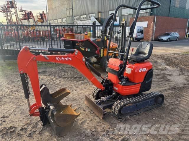 Kubota U 10-3 Mini kotrók < 7t