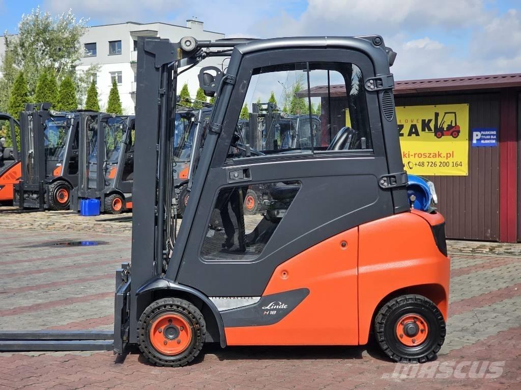 Linde H18T-01 Gázüzemű targoncák