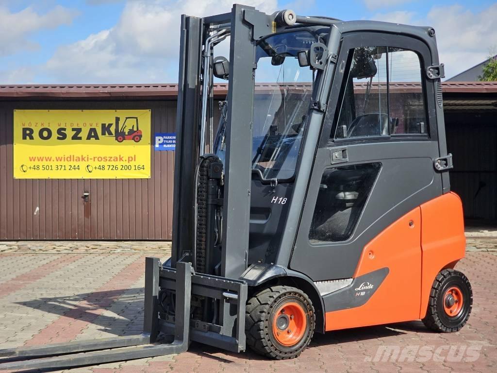 Linde H18T-01 Gázüzemű targoncák
