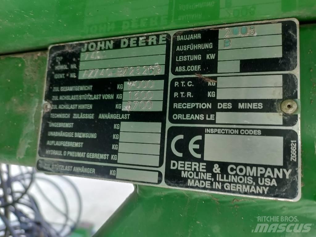 John Deere 740 A Sorvetőgép