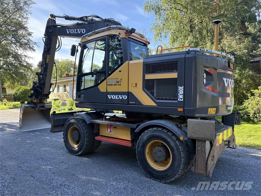 Volvo EW160E Gumikerekes kotrók