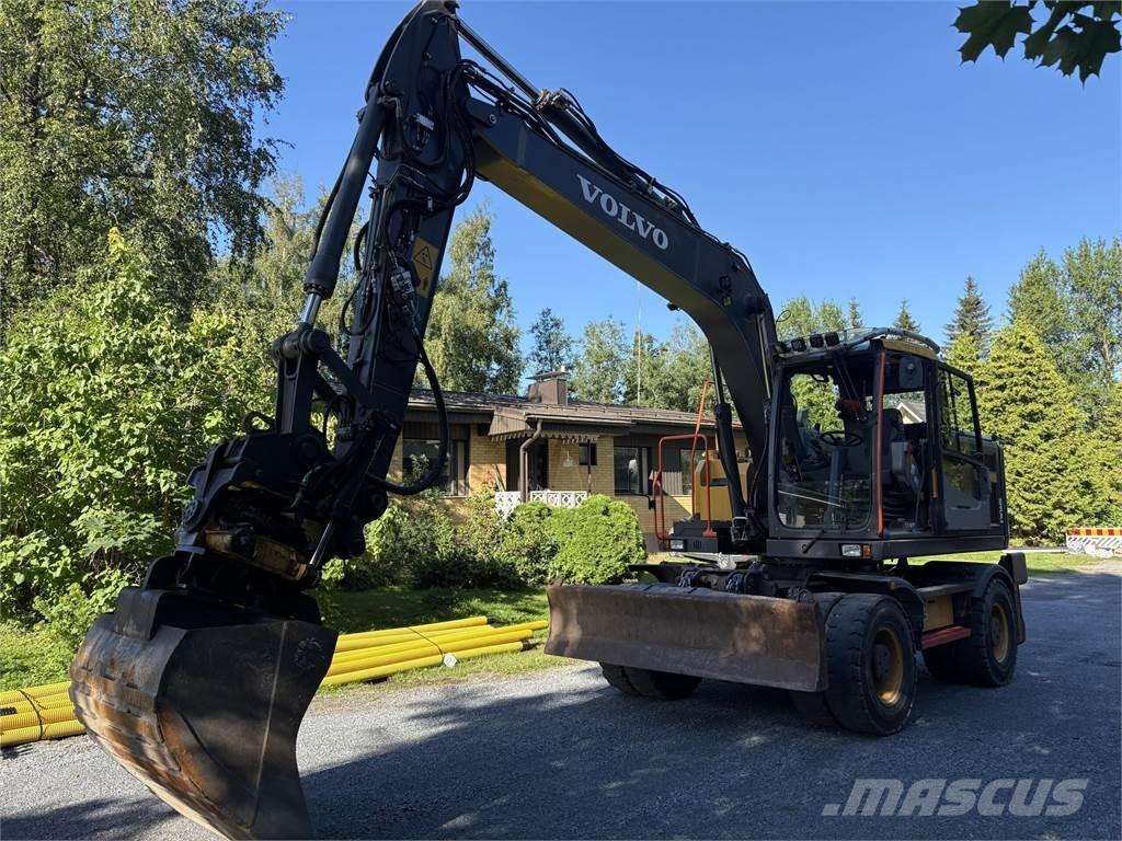 Volvo EW160E Gumikerekes kotrók