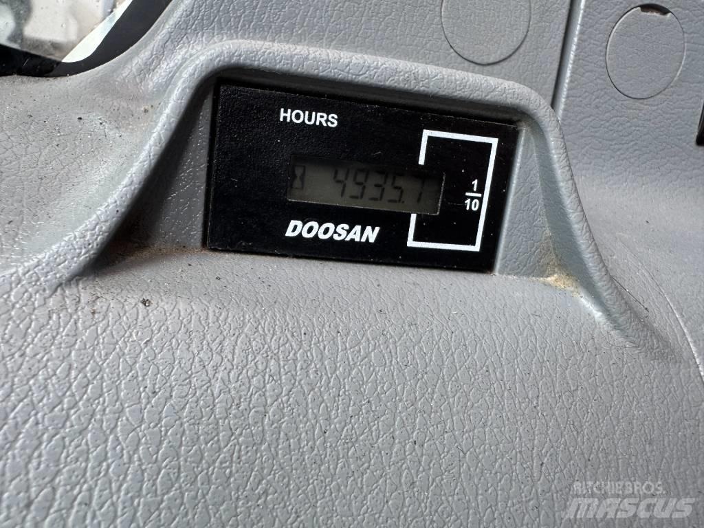 Doosan DX 165 W-5 Gumikerekes kotrók