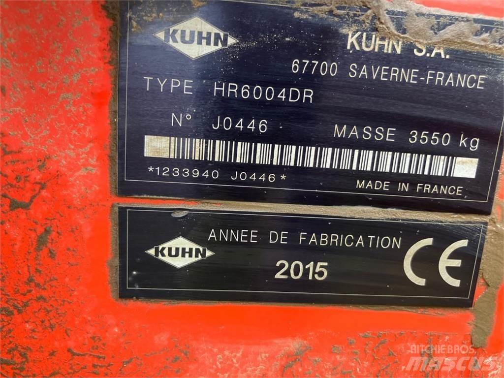 Kuhn HR 6004 DR Kardánhajtású ekék és Forgó-boronák