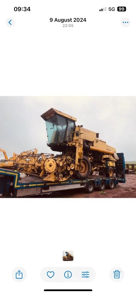 New Holland 8050 Kombájnok