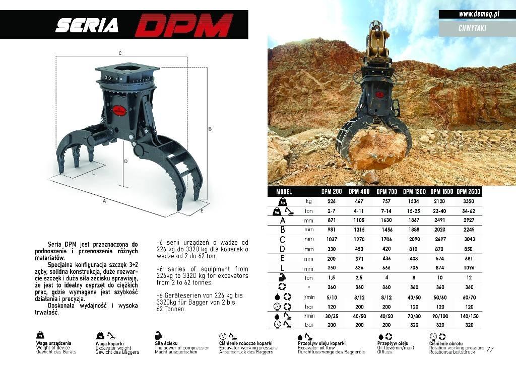  DEMOQ DPM1200 Markolók