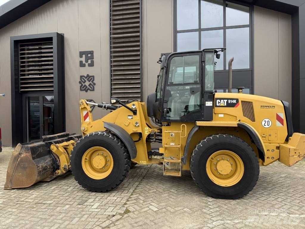 CAT 914K shovel Gumikerekes homlokrakodók