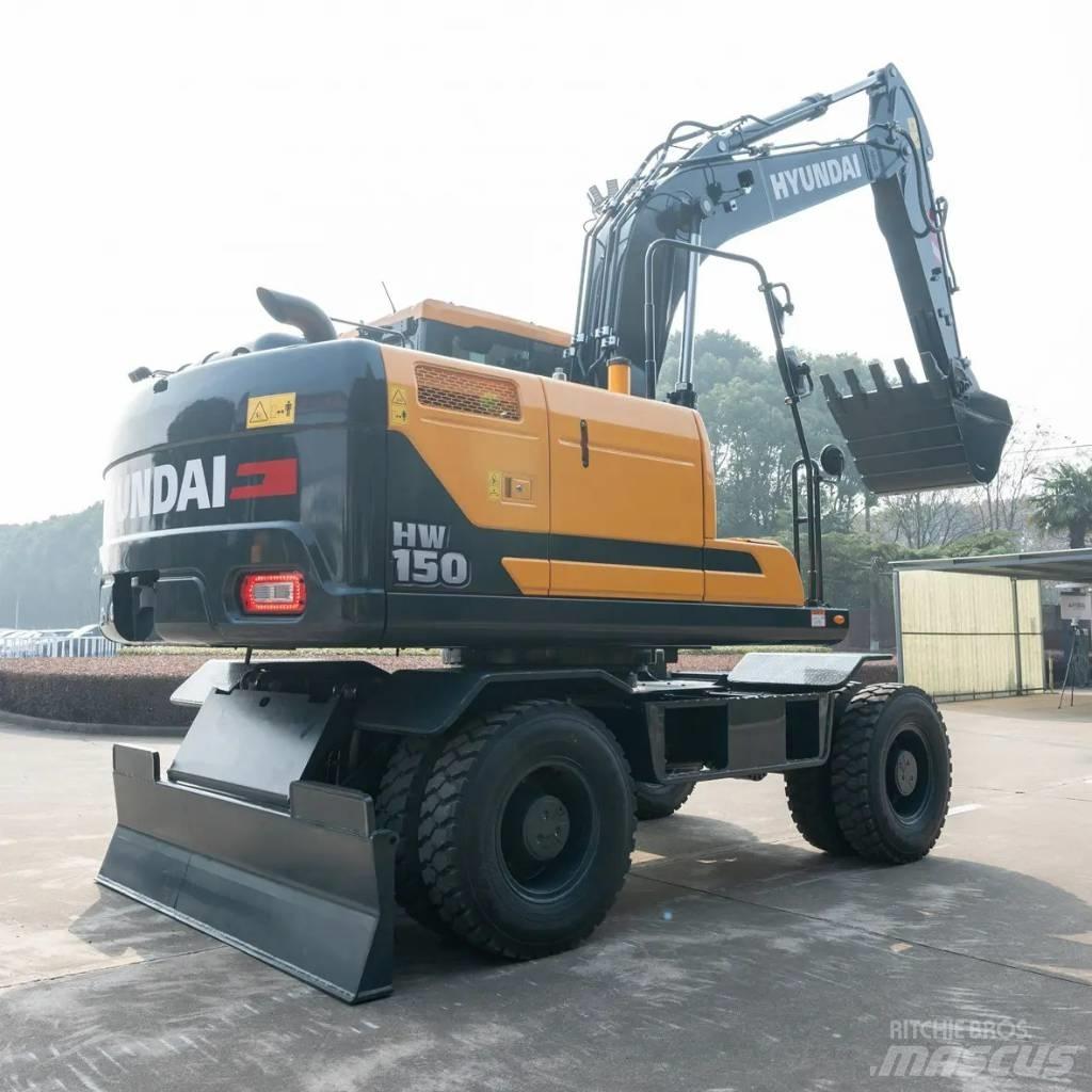 Hyundai HW 150 Gumikerekes kotrók