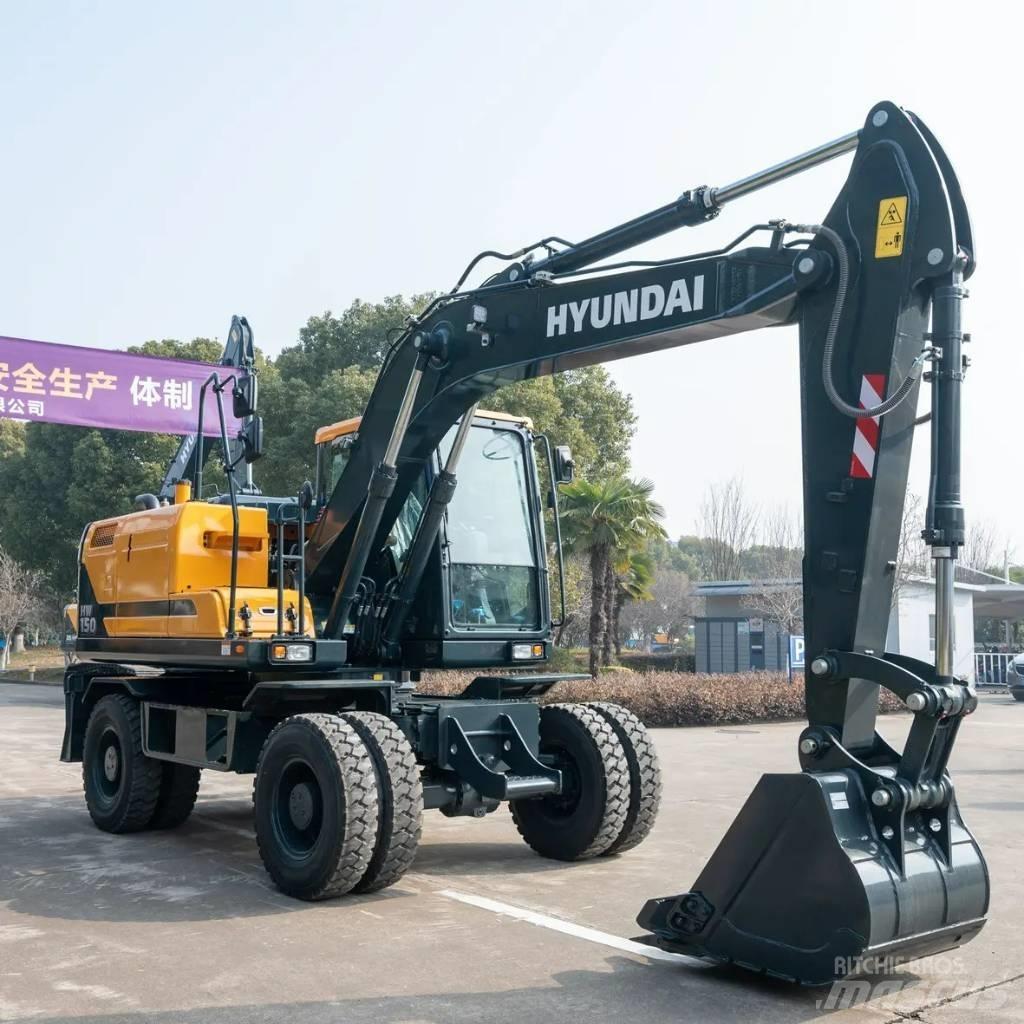 Hyundai HW 150 Gumikerekes kotrók