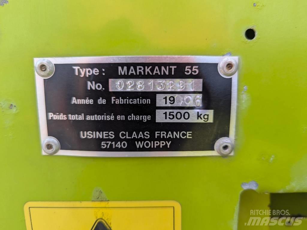 CLAAS Markant 55 Szögletes bálázók