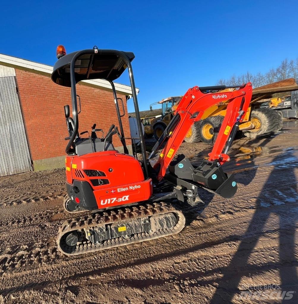 Kubota U 17-3 Mini kotrók < 7t