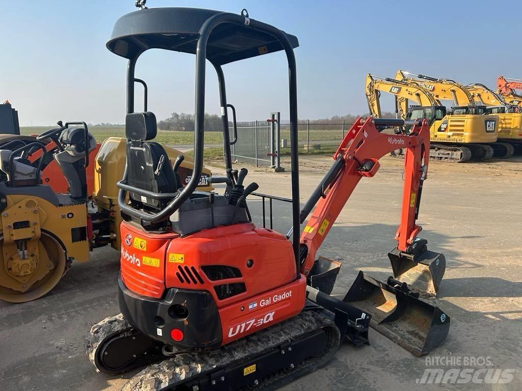 Kubota U 17-3 Mini kotrók < 7t