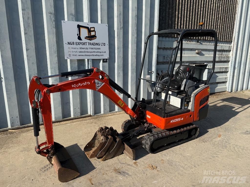 Kubota KX 015-4 Mini kotrók < 7t