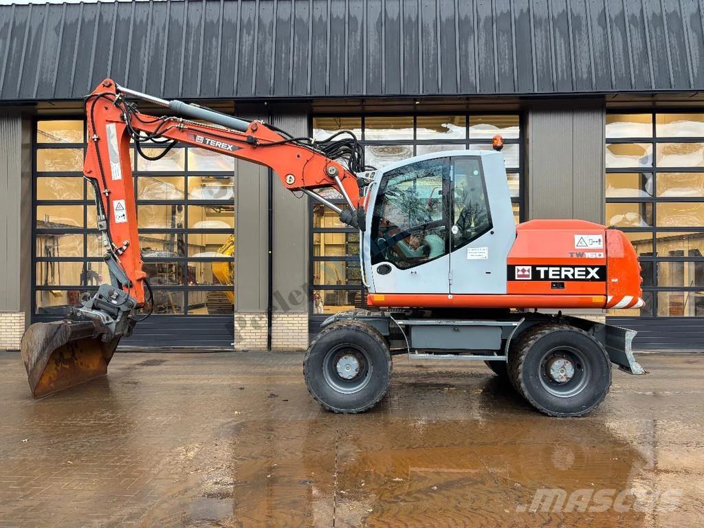 Atlas Terex TW 160 Gumikerekes kotrók