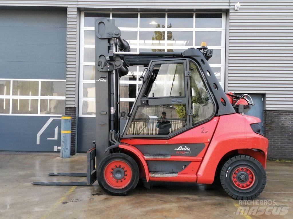 Linde H70T-01 Gázüzemű targoncák