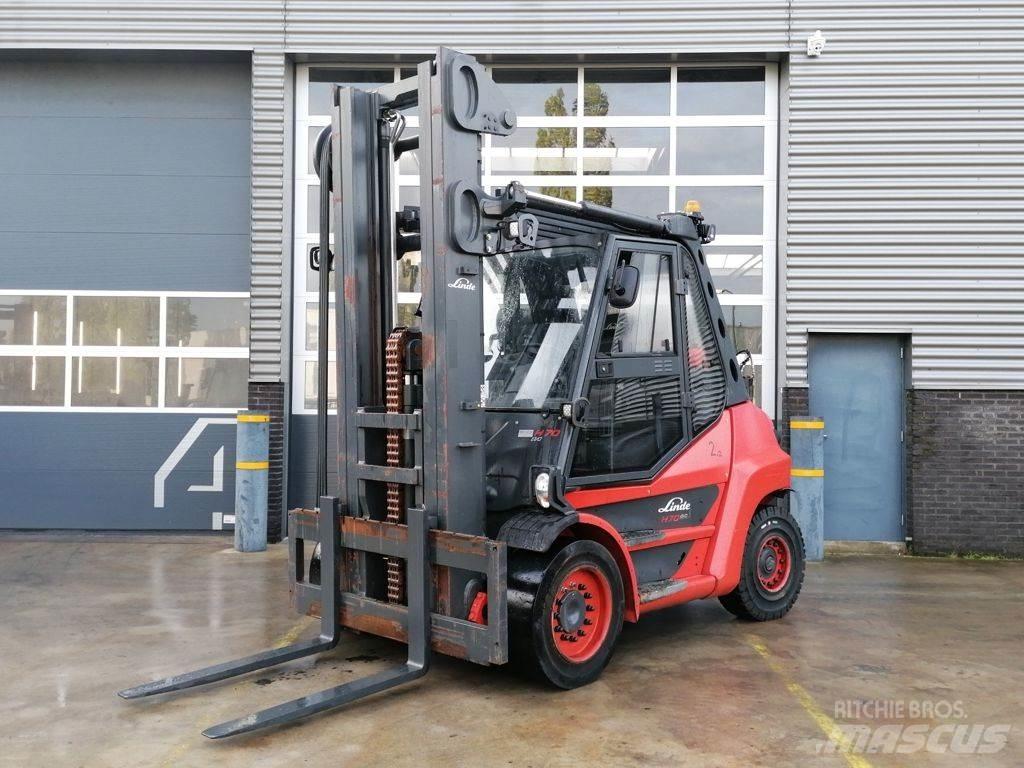 Linde H70T-01 Gázüzemű targoncák