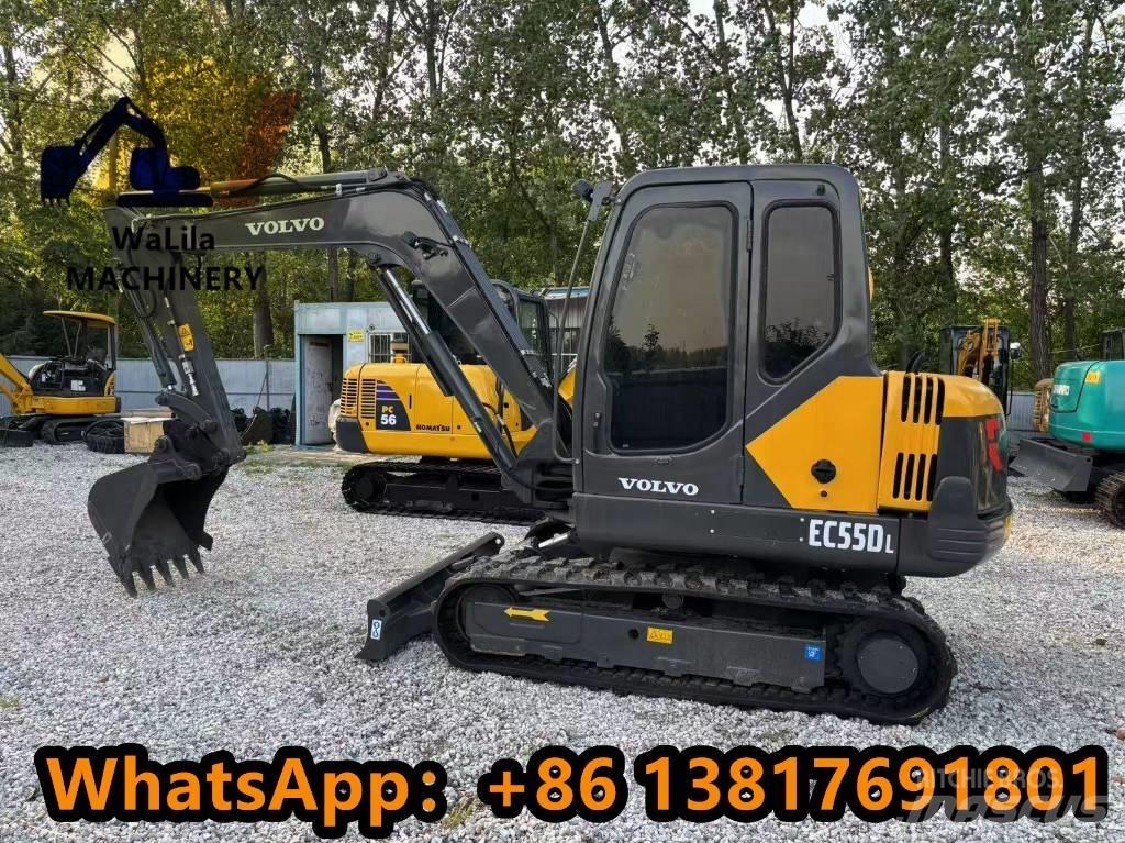 Volvo EC 55D Mini kotrók < 7t