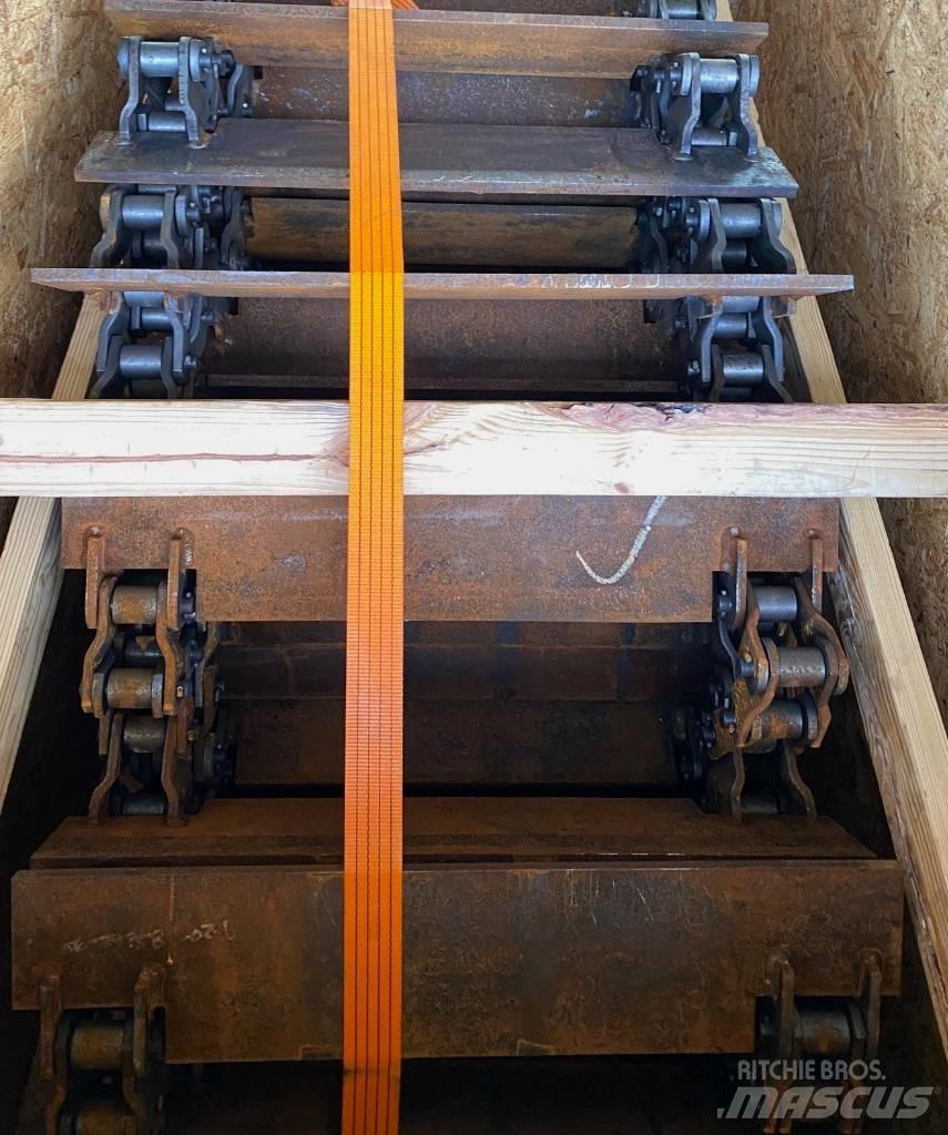 Roadtec SB2500 Lánctalpak, láncok és futóművek