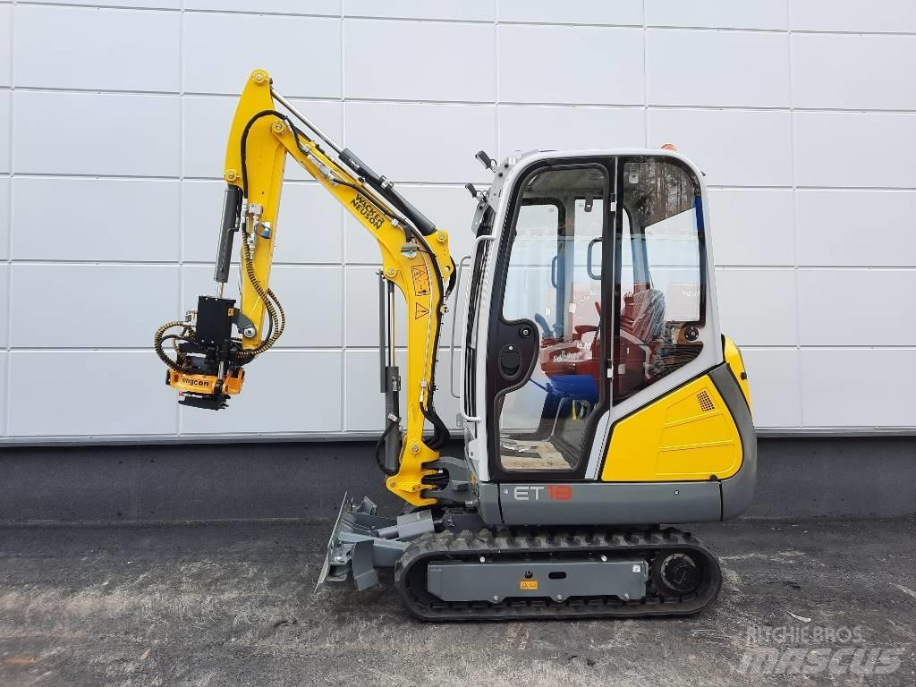Wacker Neuson ET 18 Mini kotrók < 7t