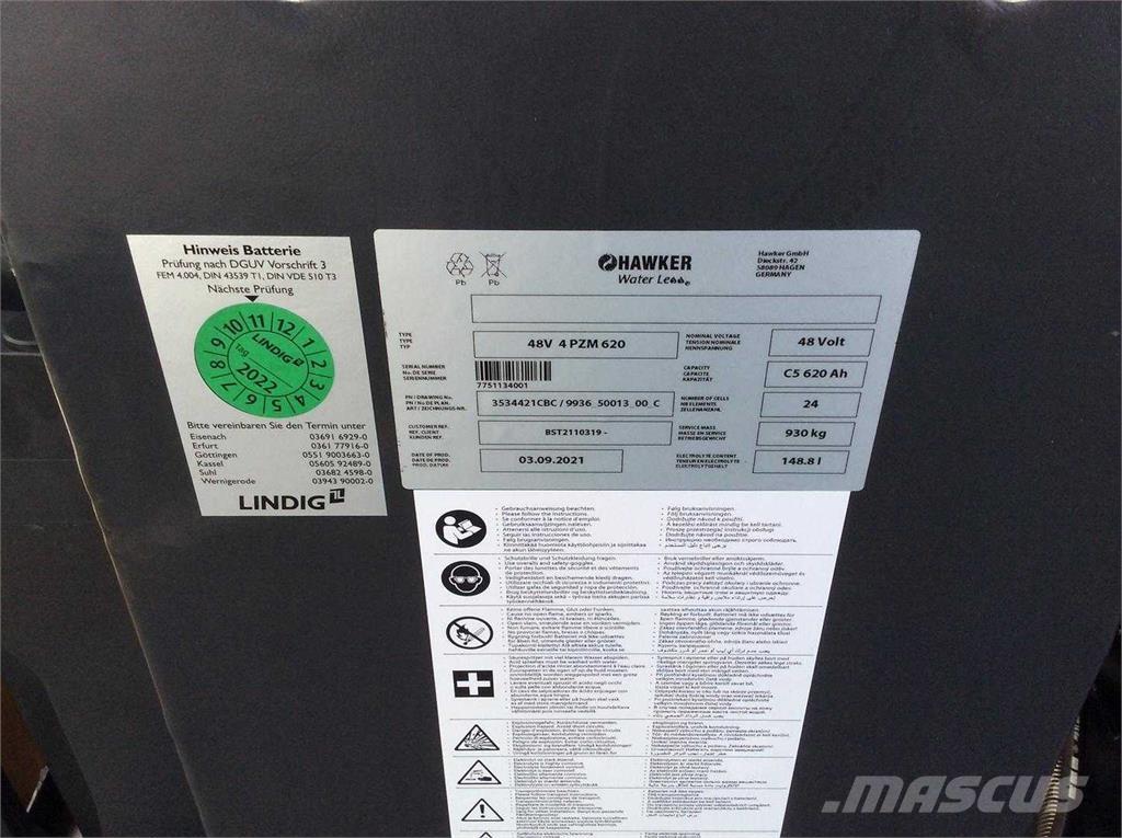 Linde R14G Tolóoszlopos targonca