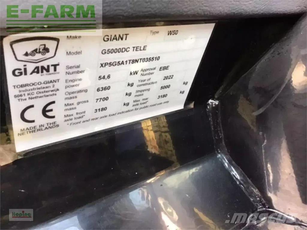 GiANT g5000 tele Mini kotrók < 7t