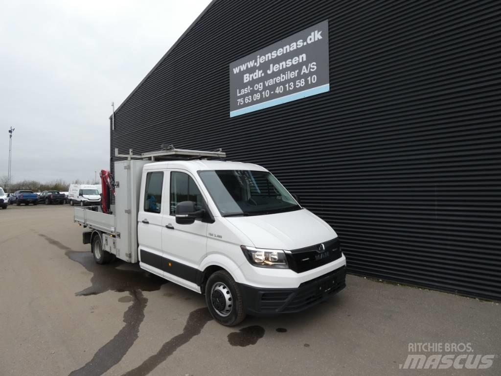 MAN TGE 5.180 Platós / Ponyvás teherautók