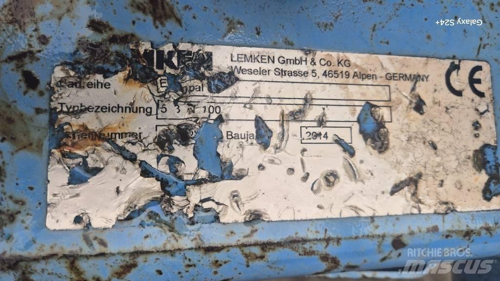 Lemken EurOpal 5 Váltvaforgató ekék