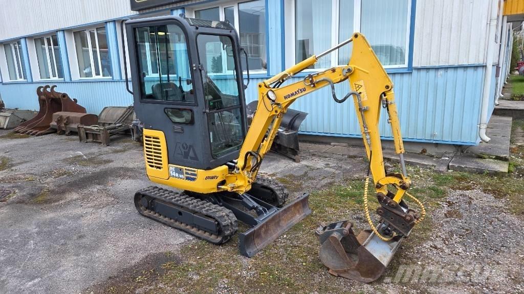 Komatsu PC 14 R Mini kotrók < 7t