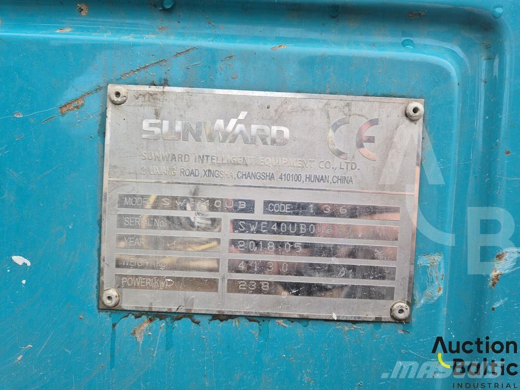 Sunward SWE40UB Mini kotrók < 7t