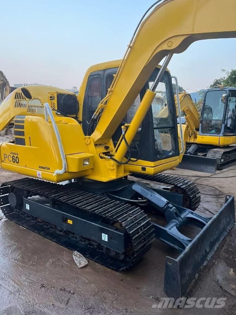 Komatsu PC 60-7 Lánctalpas kotrók