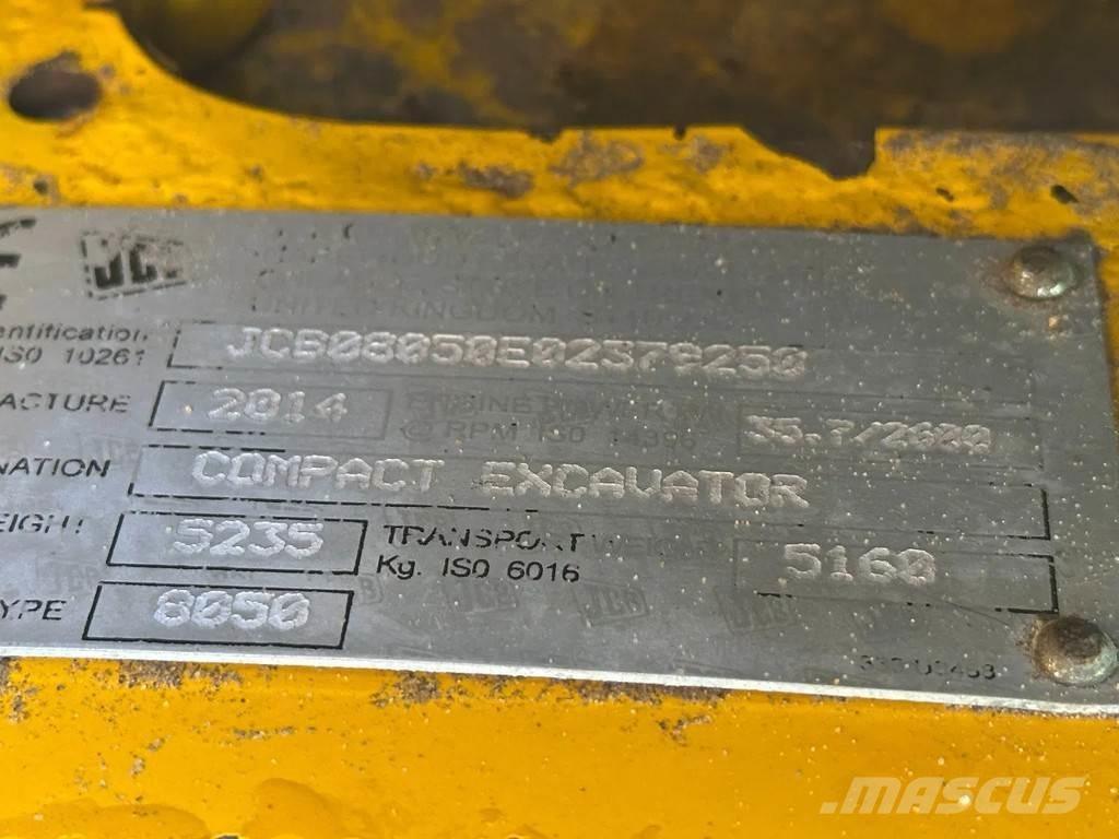 JCB 8050 Mini kotrók < 7t