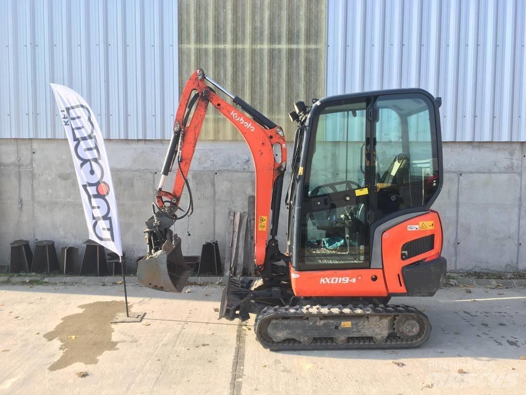 Kubota KX 019-4 Mini kotrók < 7t