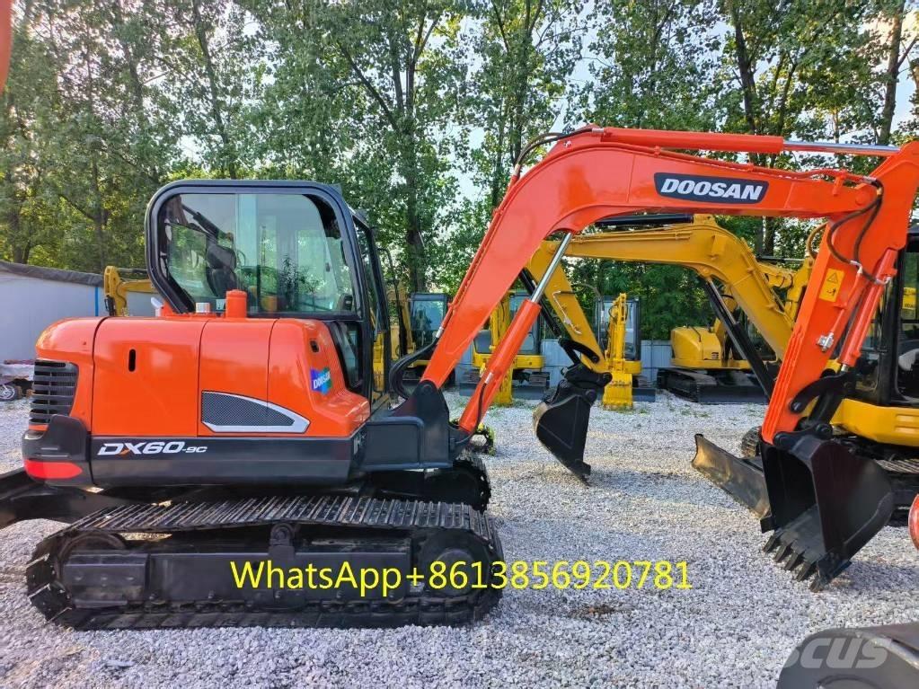 Doosan DX 60 Mini kotrók < 7t