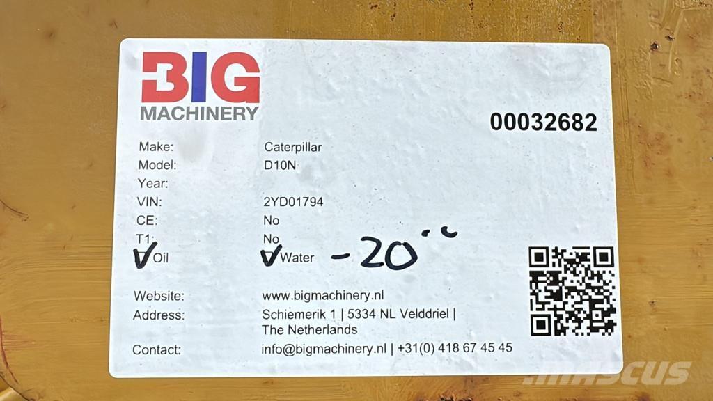 CAT D10N lánctalpas dózerek